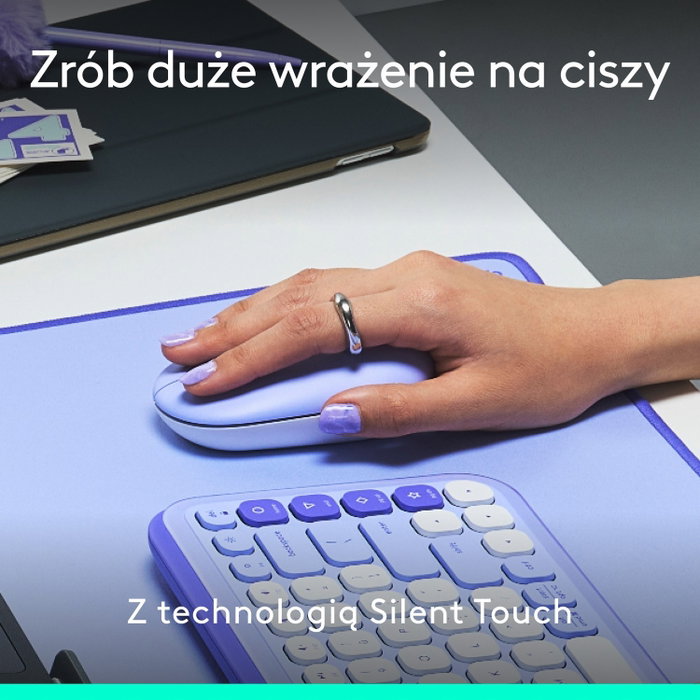 Logitech POP Mouse Lila