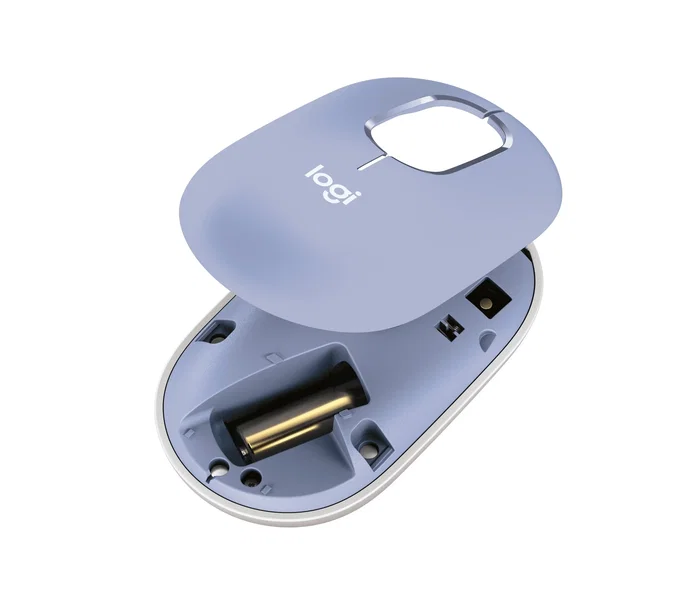 Logitech POP Mouse Ratón Inalámbrico Bluetooth Lila