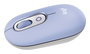 Logitech Pop Mouse - Ratón Inalámbrico Bluetooth con Botón Emoji, Multidispositivo (3 canales), Seguimiento Óptico 4000 DPI, Color Lila