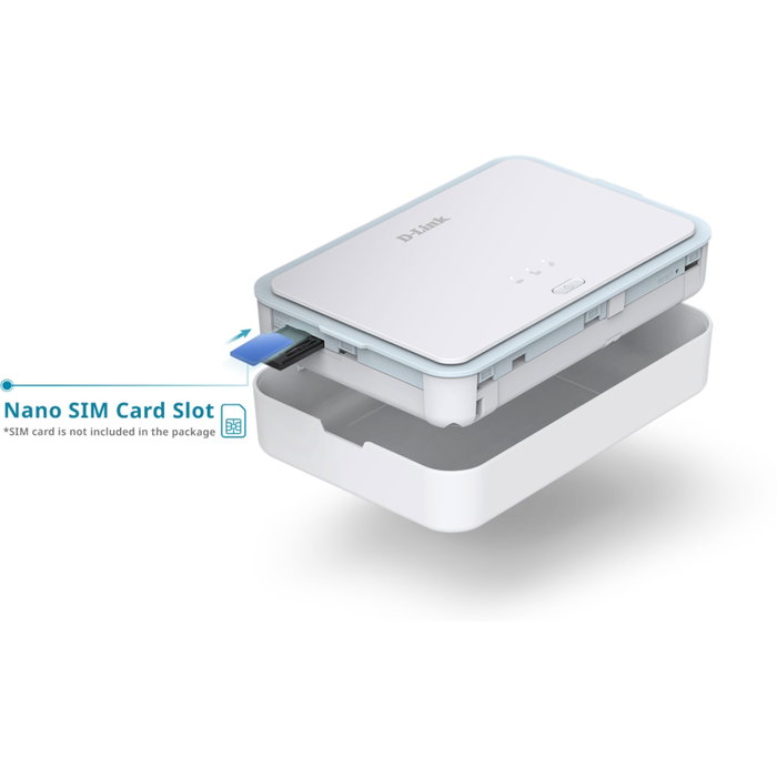 D-Link DBR-330-G 5G NR AX3000 Wi-Fi 6 Router Móvil Blanco