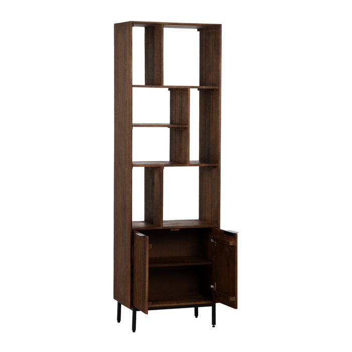 Mueble Auxiliar Madera de Mango Salón 60 X 30 X 190 cm