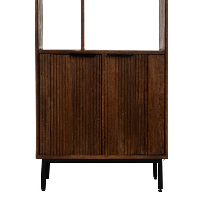 Mueble Auxiliar Madera de Mango Salón 60 X 30 X 190 cm