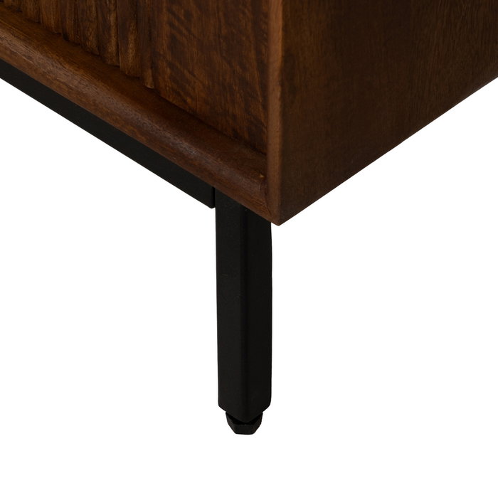 Mueble Auxiliar Madera de Mango Salón 60 X 30 X 190 cm