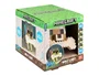 Wondee Minecraft GloBuddies Lámpara de Lobo Silicona, Luz Nocturna LED Figurita 3D 14.3 cm de Alto, Cambio de Color por Toque, 125x115x80 mm