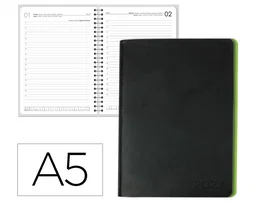 Liderpapel Agenda de oficina 2027 Sifnos día por página A5 verde