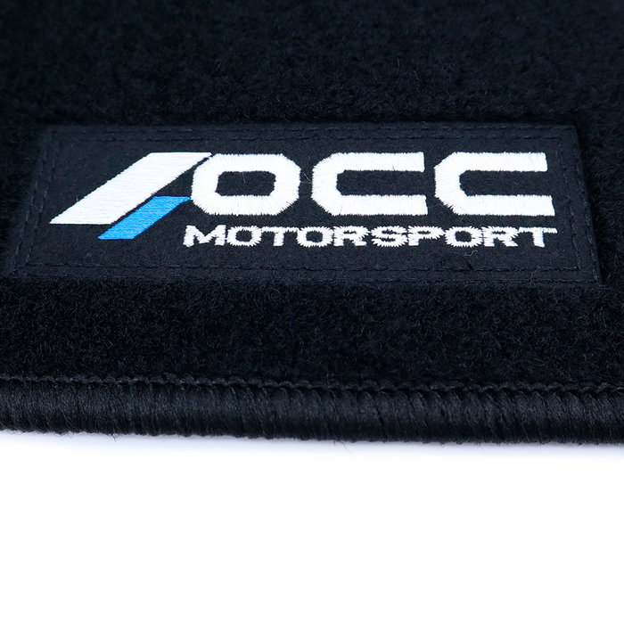 OCC Design Alfombrillas a Medida para Skoda Roomster (2006-2015) con Logotipo OCC