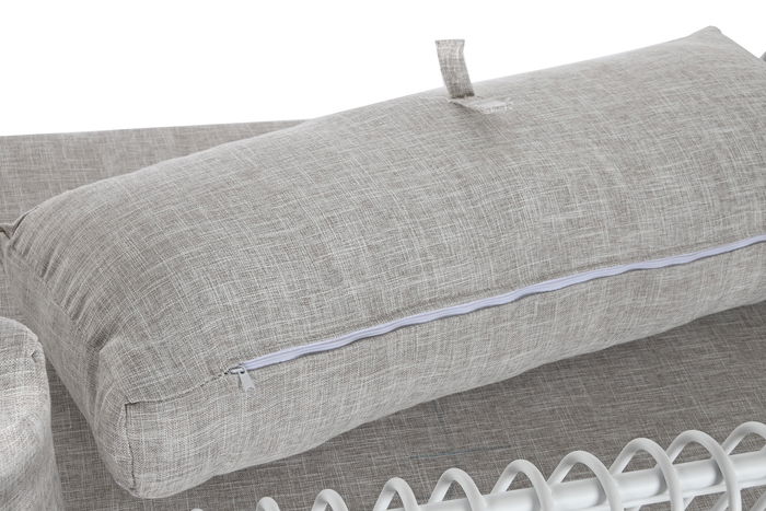 DKD Home Decor Sofá Urban Blanco Beige 66 x 66 x 180 cm