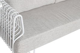 DKD Home Decor Sofá Urban Blanco Beige 66 x 66 x 180 cm