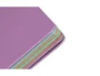 Antartik Cuaderno Espiral Micro A4 Tapa Foam 120 Hojas Cuadro 5mm 5 Bandas 4 Taladros Color Lavanda Papel 90g