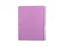 Antartik Cuaderno Espiral Micro A4 Tapa Foam 120 Hojas Cuadro 5mm 5 Bandas 4 Taladros Color Lavanda Papel 90g