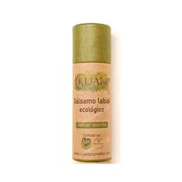 KIJANI Bálsamo Labial Menta Stick 15Ml Hidratante Karité Manteca Cacao Ecológico Sin Parabenos