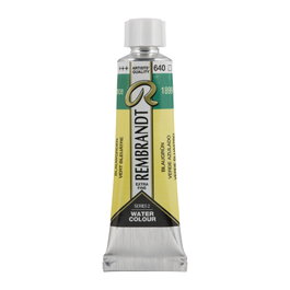 Rembrandt Acuarela Verde Azulado 640 en tubo de 10 ml