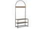 DKD Home Decor Perchero de Hierro y Abeto Natural