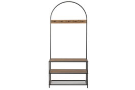 DKD Home Decor Perchero de Hierro y Abeto Natural