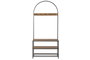 DKD Home Decor Perchero de Hierro y Abeto Natural
