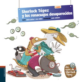 Edelvives, Sherlock Topez y los renacuajos desaparecidos + QR