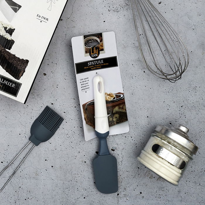 Lily Cook Espátula Silicona y Plástico para Cocina 5x25 cm