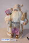 DKD Home Decor Figura Navidad Fantasia Rosa Gris Poliester Pvc Madera 20 x 60 x 32 cm