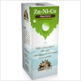 ERBENOBILI Oligoceleste Zn/Ni/Co 50Ml Complemento Alimenticio Zinc Níquel Cobalto