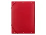 Liderpapel Carpeta proyectos folio lomo 70mm cartón forrado roja 250 x 350 mm