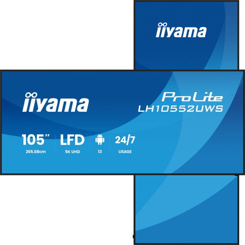 iiyama LH10552UWS-B1AG Monitor 104.6 Pulgadas 5K UltraWide iiyama LH10552UWS-B1AG Monitor 104.6 Pulgadas 5K UltraWide