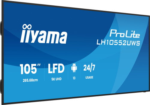 iiyama LH10552UWS-B1AG Monitor 104.6 Pulgadas 5K UltraWide iiyama LH10552UWS-B1AG Monitor 104.6 Pulgadas 5K UltraWide