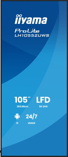 iiyama LH10552UWS-B1AG Monitor 104.6 Pulgadas 5K UltraWide iiyama LH10552UWS-B1AG Monitor 104.6 Pulgadas 5K UltraWide