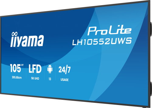 iiyama LH10552UWS-B1AG Monitor 104.6 Pulgadas 5K UltraWide iiyama LH10552UWS-B1AG Monitor 104.6 Pulgadas 5K UltraWide
