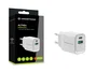 Conceptronic ALTHEA19W33 Cargador GaN de 33W con 2 Puertos USB-C y USB-A Blanco