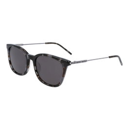 DKNY DK708S-15 Gafas de sol para mujer con lentes negras y montura gris