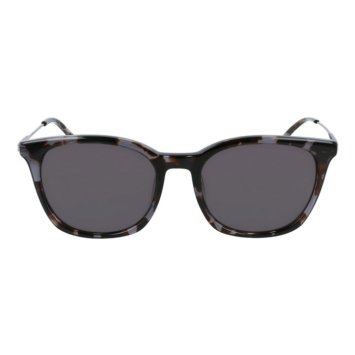 DKNY DK708S-15 Gafas de sol para mujer con lentes negras y montura gris