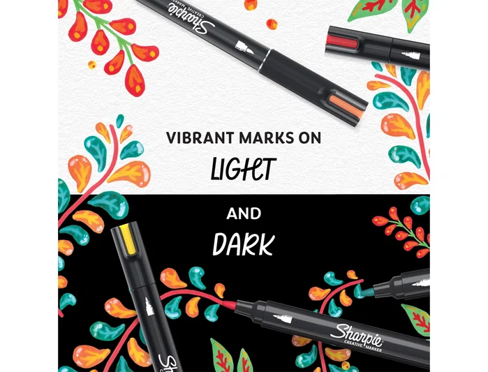 Sharpie Acrylic Rotuladores Punta Pincel Colores Surtidos (5 Unidades) de 5 piezas Sharpie Acrylic Rotuladores Punta Pincel Colores Surtidos (5 Unidades) de 5 piezas