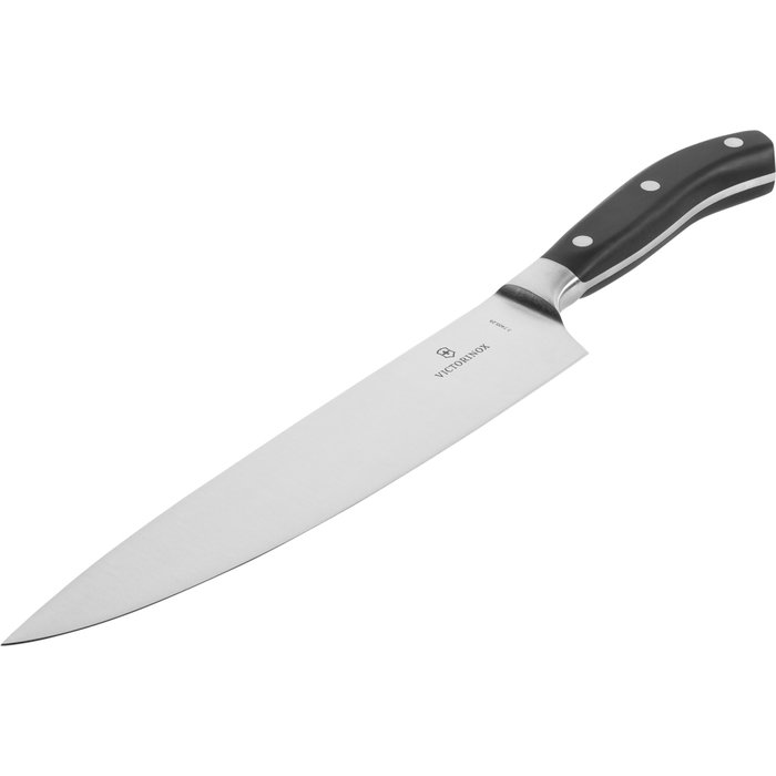Victorinox Cuchillo de Chef 25 cm Negro Alta Calidad Skillet Black Edition (Forged) inevitable