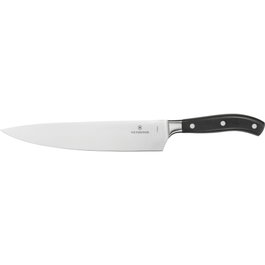 Victorinox Cuchillo de Chef 25 cm Negro Alta Calidad Skillet Black Edition (Forged) inevitable