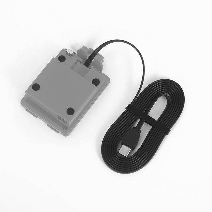 Uirax Cable de Alimentación Continua 1,5 m con Adaptador USB-C para Balizas 36087, 99760, 36053 - Entrada 5V/2A, Salida 4.5V/1.9A