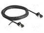 DeLOCK Cable Ethernet Cat.8.1 Flexible 2 m Negro RJ45 Macho-Macho
