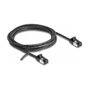 DeLOCK Cable Ethernet Cat.8.1 Flexible 2 m Negro RJ45 Macho-Macho