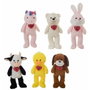 Creaciones Llopis Peluche Animales Lucky con Corazón 52 cm - Modelos surtidos