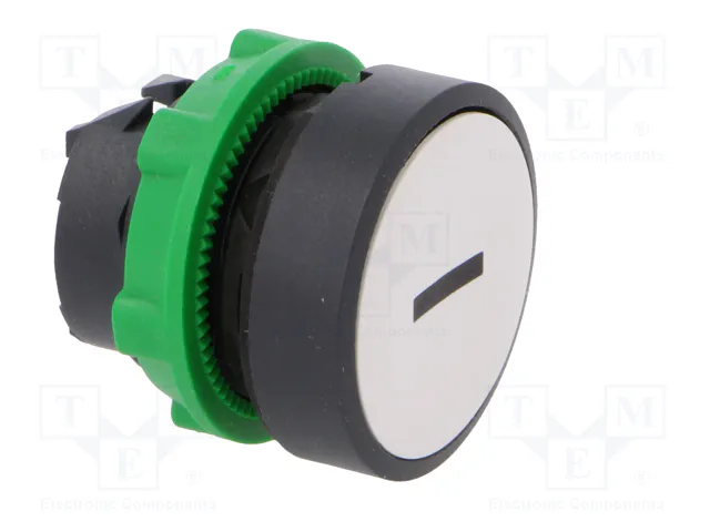 SCHNEIDER ELECTRIC Interruptor de presión Harmony XB5 Blanco 22mm