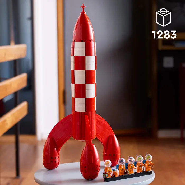 LEGO Ideas 21367 Cohete de Tintín - Set de construcción para adultos - Kit de modelo para armar - Regalo
