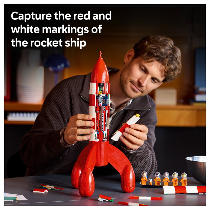 LEGO Ideas 21367 Cohete Lunar de Tintin