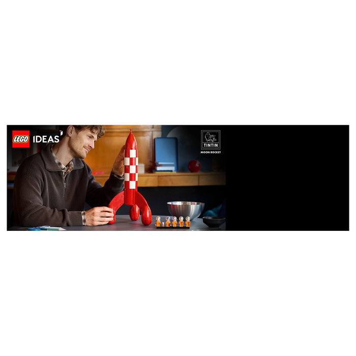 LEGO Ideas 21367 Cohete Lunar de Tintin