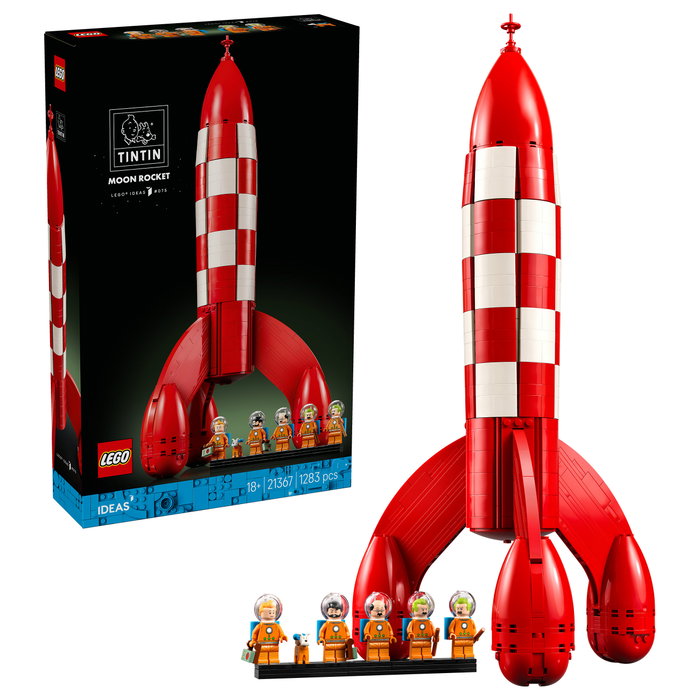 LEGO Ideas 21367 Cohete Lunar de Tintin