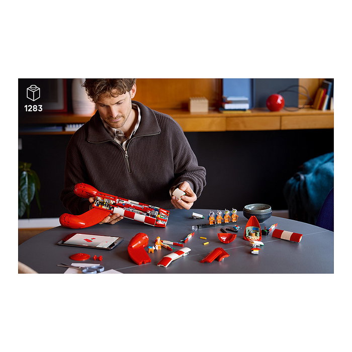 LEGO Ideas 21367 Cohete Lunar de Tintin