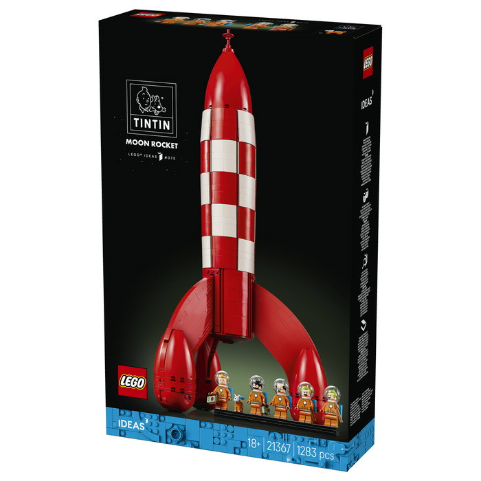 LEGO Ideas 21367 Cohete Lunar de Tintin