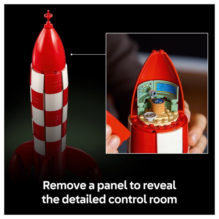 LEGO Ideas 21367 Cohete Lunar de Tintin