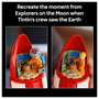 LEGO Ideas 21367 Cohete Lunar de Tintin