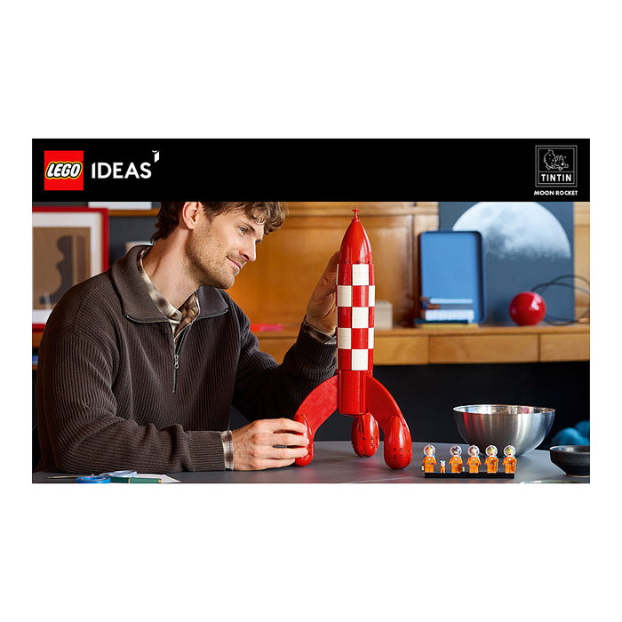 LEGO Ideas 21367 Cohete Lunar de Tintin