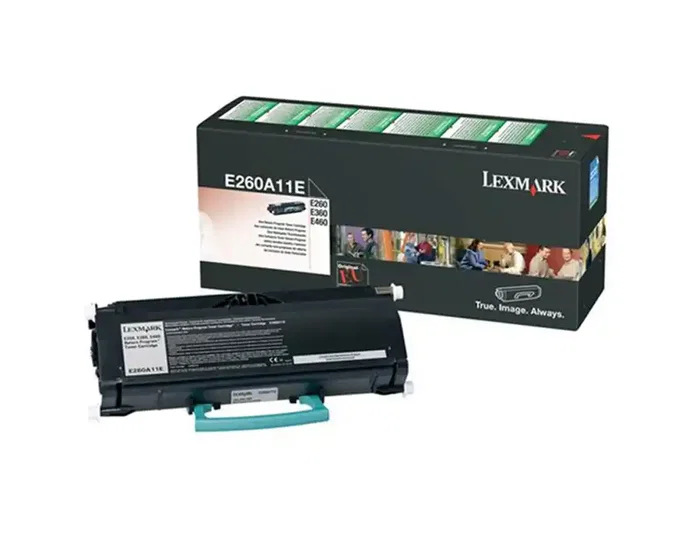 Lexmark E260A11E Cartucho de tóner negro retornable