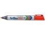 Artline Rotulador permanente 107 rojo punta redonda